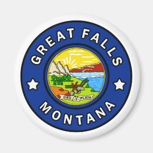 Great Falls Montana Magnet