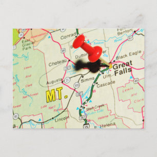 Great Falls, Montana Postcard