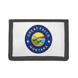 Great Falls Montana Tri-fold Wallet
