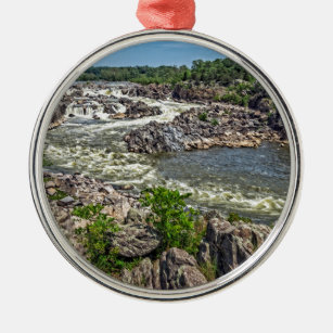 Great Falls National Park Metal Ornament