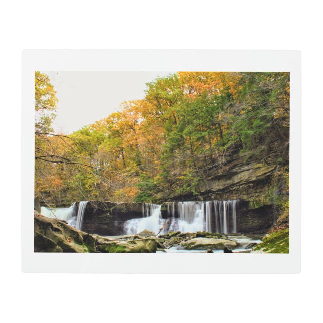 Great Falls of Tinkers Creek on Metal Metal Print (Front)