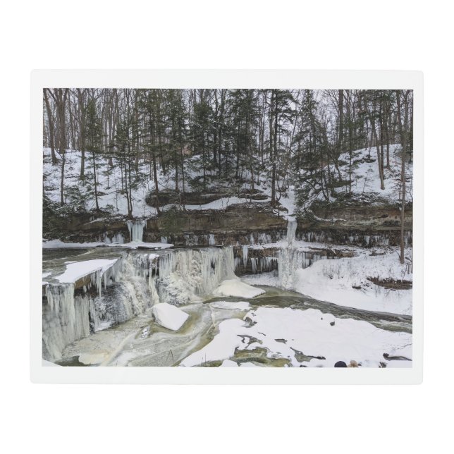Great Falls of Tinkers Creek on Metal (no border) Metal Print (Front)