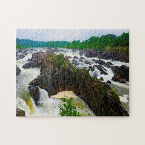 Great Falls Virginia Jigsaw Puzzle