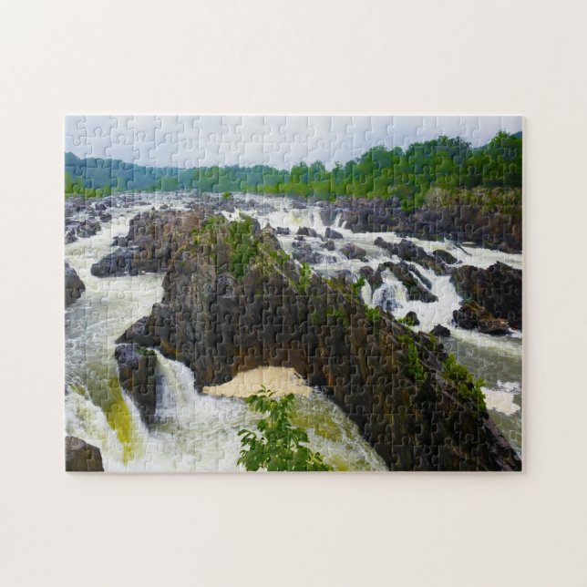 Great Falls Virginia. Jigsaw Puzzle (Horizontal)