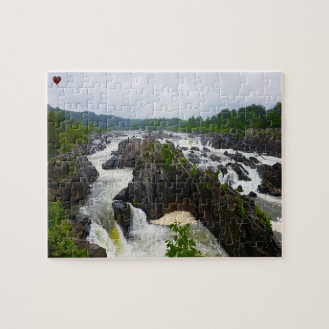 Great Falls Virginia Jigsaw Puzzle (Horizontal)