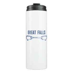 Great Falls Virginia Rock Climbing Quickdraw Thermal Tumbler