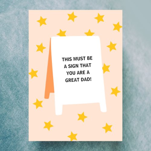 Great Fathers Day Card