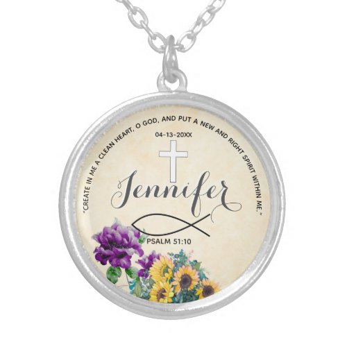 Great First Communion  Confirmation Gift Ideas Silver Plated Necklace