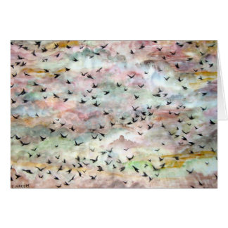 Great Flock in Flight Cards
