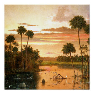 Great Florida Sunset, fine art, Poster