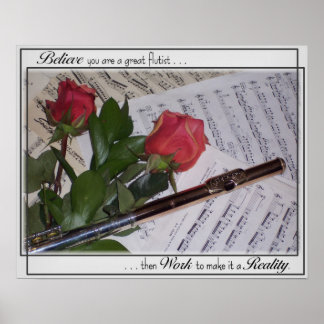 Great Flutist Poster