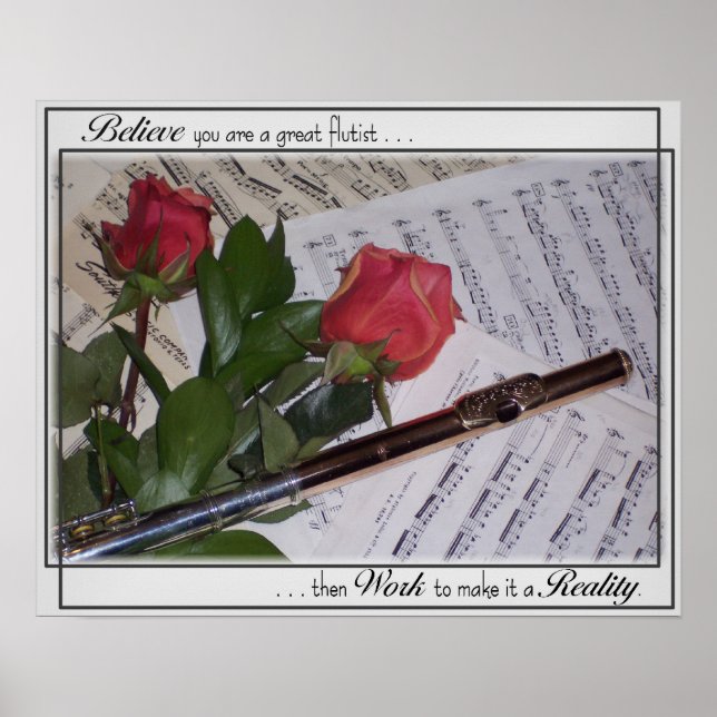Great Flutist Poster (Front)