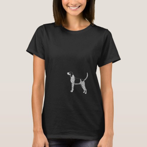 Great For Christmas Very Cool Bluetick Coonhound T_Shirt