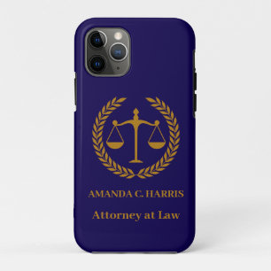 Great for Lawyers, Attorneys, Judges, Law Clerks,  iPhone 11 Pro Case