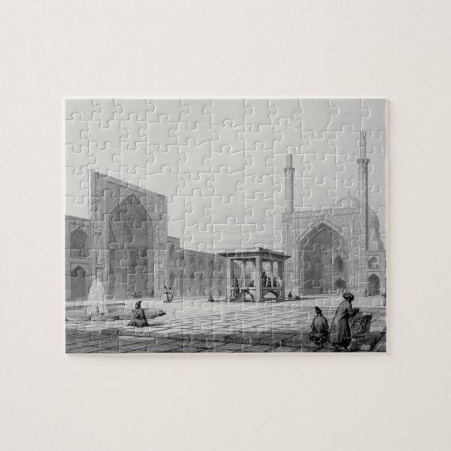 Great Friday Mosque (Masjid-i Djum-ah) in Isfahan, Jigsaw Puzzle (Horizontal)