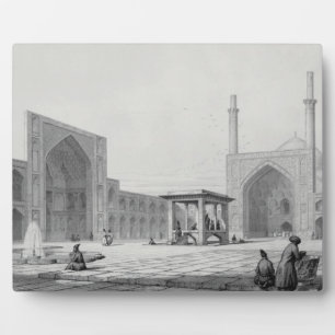 Great Friday Mosque (Masjid-i Djum-ah) in Isfahan, Plaque