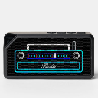 Great Fun Retro Vintage Radio Drawing Speaker