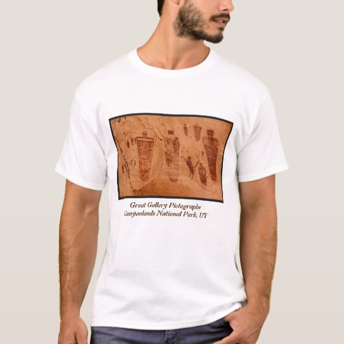 Great Gallery Pictographs of Horseshoe Canyon T_Shirt