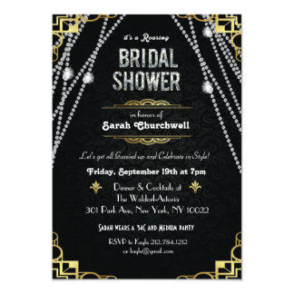 Gatsby Bridal Shower Invitations 7