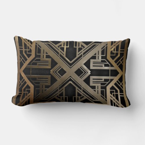 Great Gatsby Art Deco Style Pillow