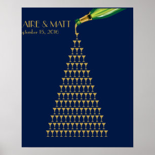 Great Gatsby Art Deco wedding signing guest book