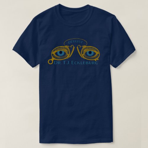 Great Gatsby Eyes Of Eckleburg T-Shirt