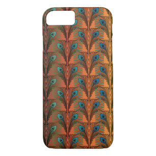 Great Gatsby Feathers art deco design iPhone 8/7 Case