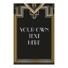 Great Gatsby Inspired Custom Signage