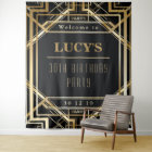 Great Gatsby Party Wedding Photo Booth Back Drop