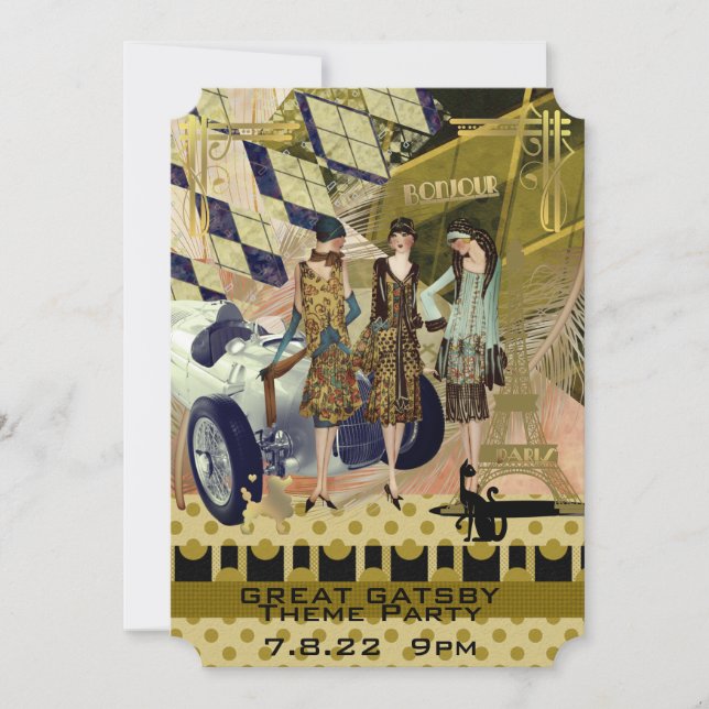 Great Gatsby Theme Party  (Front)