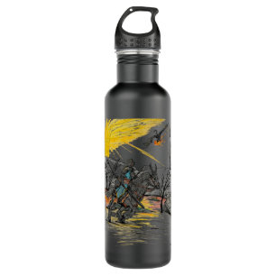 Great Gift Dragon Hunt Gift For Fan Stainless Steel Water Bottle