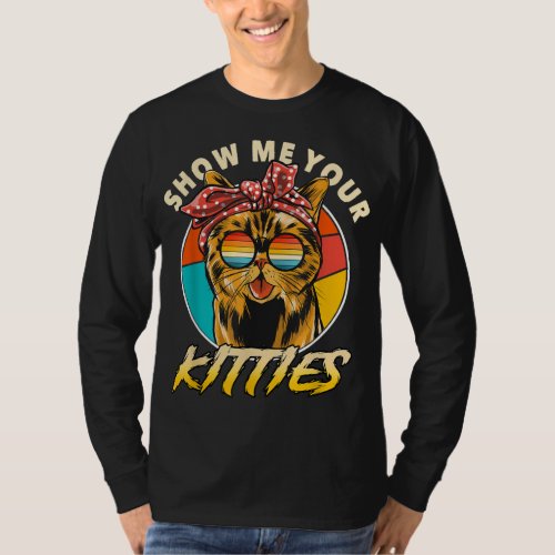 Great Gift Kitten Tomcat Cat Men And Gentlemen T_Shirt