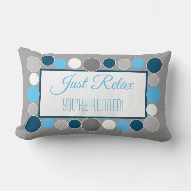 Great gift! Retiree's relaxation pillow (Front)