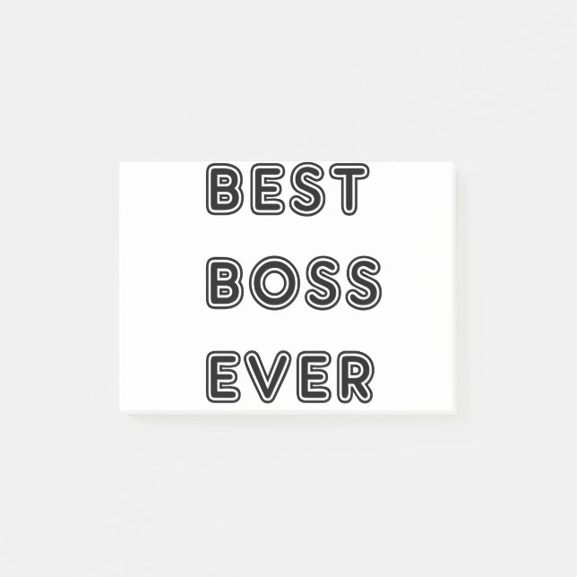 Great gifts for best boss! Surprise your boss with Post-it Notes (Front)