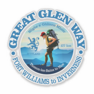 Great Glen Way (C) Sticker