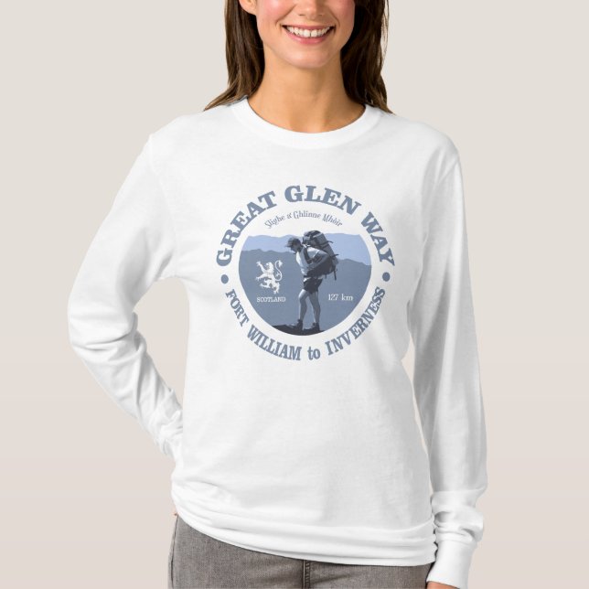 Great Glen Way T-Shirt (Front)