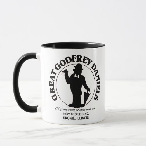 Great Godfrey Daniels Restaurant Skokie Illinois Mug