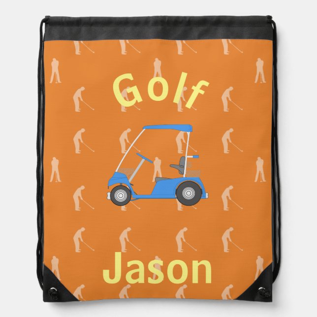 Great Golf Drawstring Bag (Front)