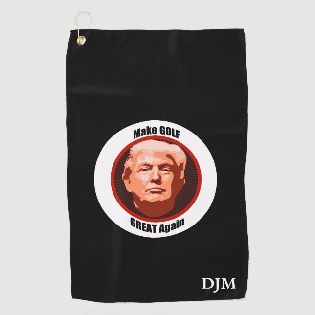 Great Golf Trump Towel (Front)