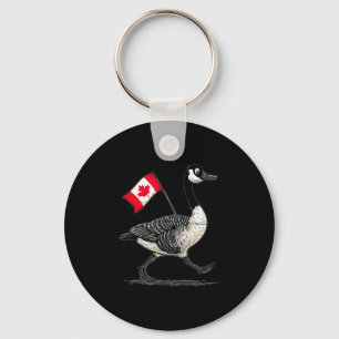 Great Goose Animal Costume For Canada Lovers Keychain