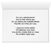 Great Granddaughter, a card for a cookie lover (Inside Horizontal (Bottom))