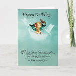 Great Granddaughter Fairy Birthday Card With Doves<br><div class="desc">Great Granddaughter Fairy Birthday Card With Doves</div>