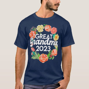 Great Grandma 2023 Gift For Pregnancy Announcement T-Shirt