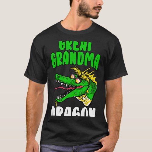 Great Grandma Dragon Lover Mothers Day T_Shirt