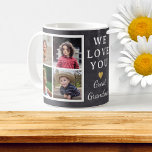 Great Grandma Grandchildren 4 Photo Collage Coffee Mug<br><div class="desc">Personalized photo mug with template for 8 photos. Makes a special gift for great grandma with photos and message from her grandchildren.</div>