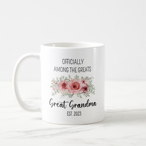 Great Grandma Mug 2023 Great Grandparents 2023