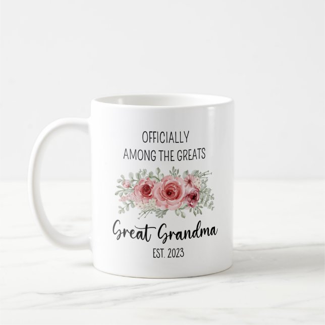 Great Grandma Mug 2023, Great Grandparents 2023 (Left)