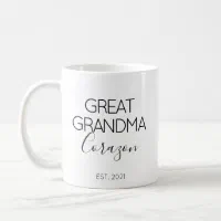 https://rlv.zcache.com/great_grandma_name_pregnancy_announcement_gift_coffee_mug-r5732c7e884164730a0e236ad3eb6c2f5_x7jg9_8byvr_200.webp