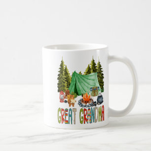Great Grandma Of The Happy Camper 1st Birthday Bea Coffee Mug