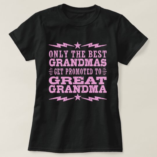 Great Grandma TShirt  Zazzle.com